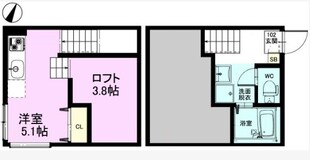 ライゼスト東浦和Ⅰの物件間取画像